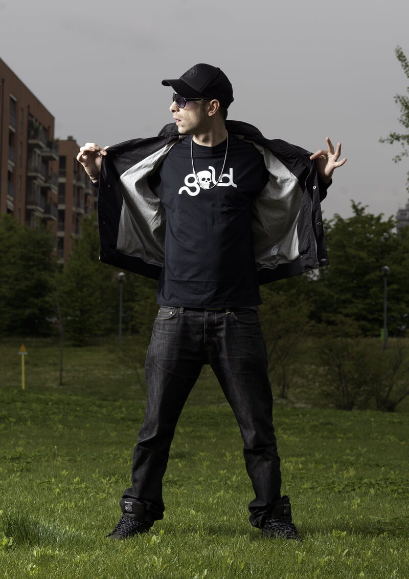 clementino gold T-shirt